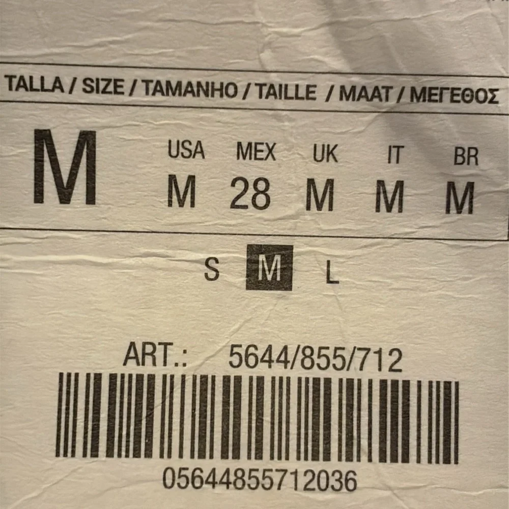 Zara nwt cream